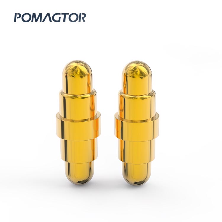 Double Headed Pogo Pin 1.8*5.2mm Stroke1.1mm(Per Contact): 100-150gf -40~150°C 1A 12V