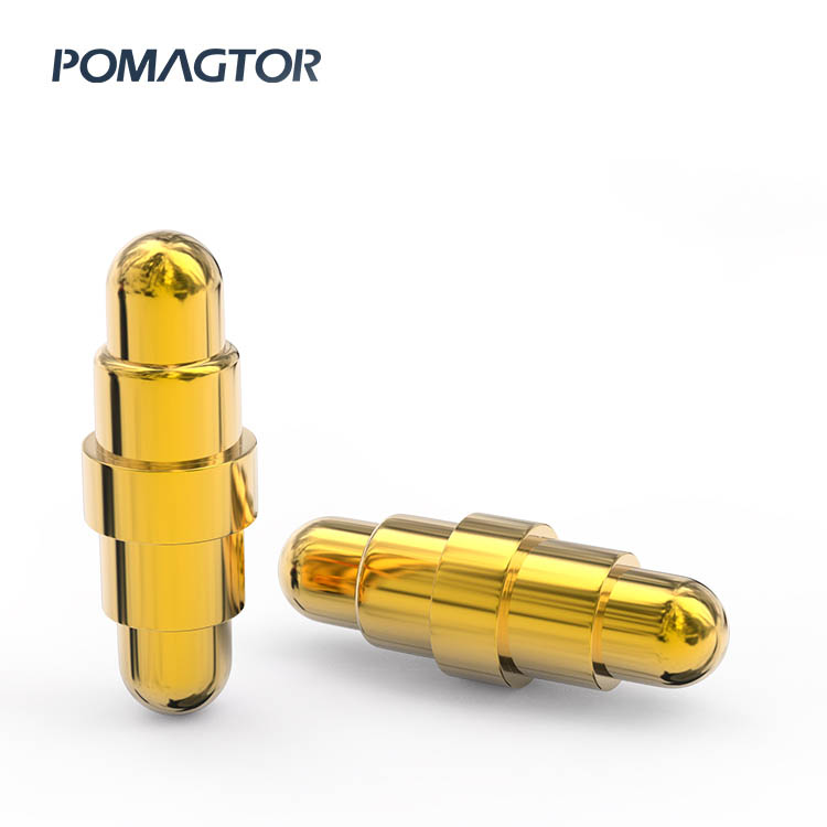 Double Headed Pogo Pin 1.8*5.2mm Stroke1.1mm(Per Contact): 100-150gf -40~150°C 1A 12V