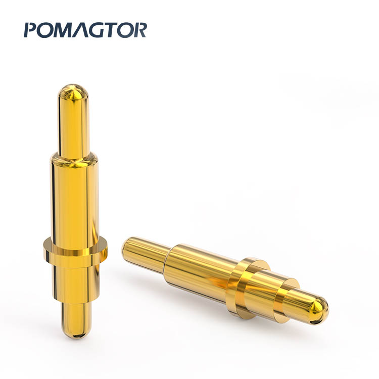 Double Headed Pogo Pin 2.0*8.3mm Stroke1.8mm(Per Contact): 100-150gf -40~150°C 1A 12V