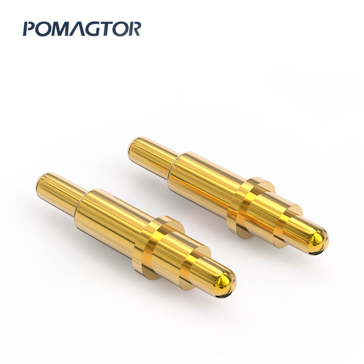 Double Headed Pogo Pin 2.0*8.3mm Stroke1.8mm(Per Contact): 100-150gf -40~150°C 1A 12V