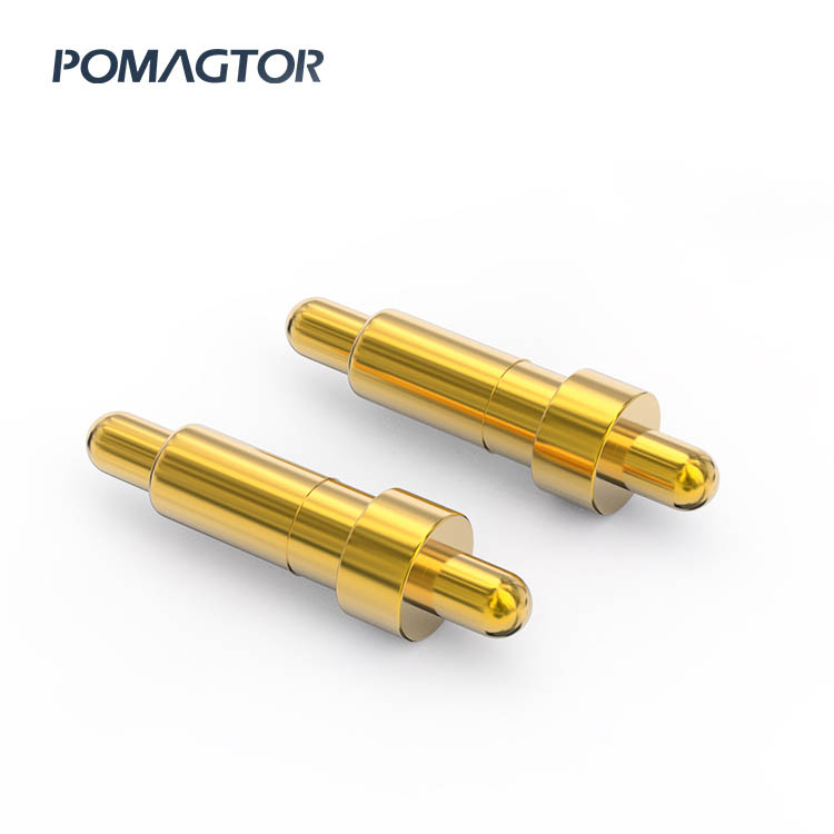 Double Headed Pogo Pin 2.0*7.75mm Stroke2.1mm(Per Contact): 100-150gf -40~150°C 1A 12V