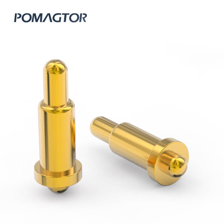 Double Headed Pogo Pin 2.0*5.9mm Stroke1.6mm(Per Contact): 100-150gf -40~150°C 1A 12V