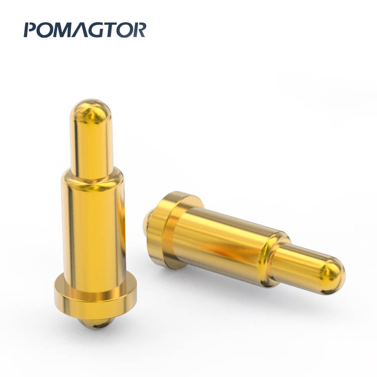 Double Headed Pogo Pin 2.0*5.9mm Stroke1.6mm(Per Contact): 100-150gf -40~150°C 1A 12V