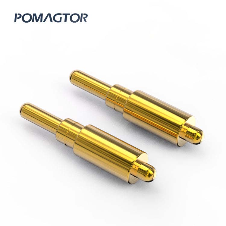 Double Headed Pogo Pin 2.0*9.6mm Stroke2.0mm(Per Contact): 100-150gf -40~150°C 1A 12V