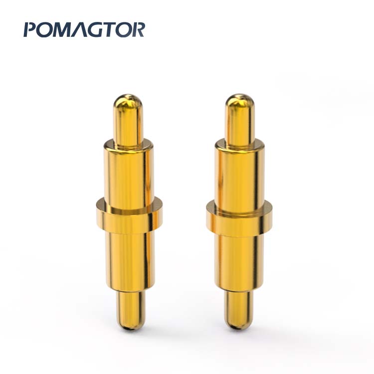 Double Headed Pogo Pin 2.0*7.5mm Stroke2.0mm(Per Contact): 100-150gf -40~150°C 1A 12V