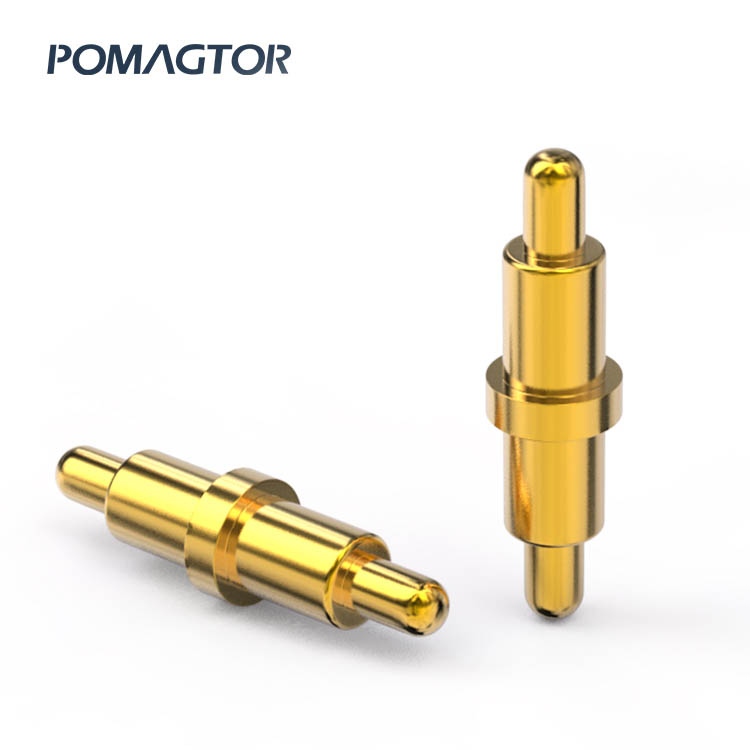 Double Headed Pogo Pin 2.0*7.5mm Stroke2.0mm(Per Contact): 100-150gf -40~150°C 1A 12V