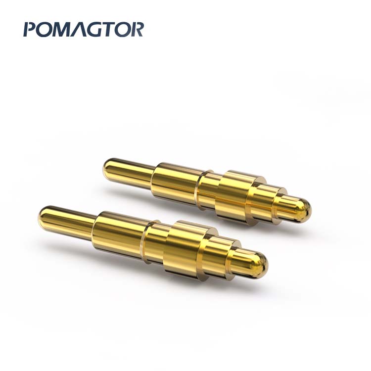 Double Headed Pogo Pin 2.0*9.3mm Stroke2.3mm(Per Contact): 100-150gf -40~150°C 1A 12V