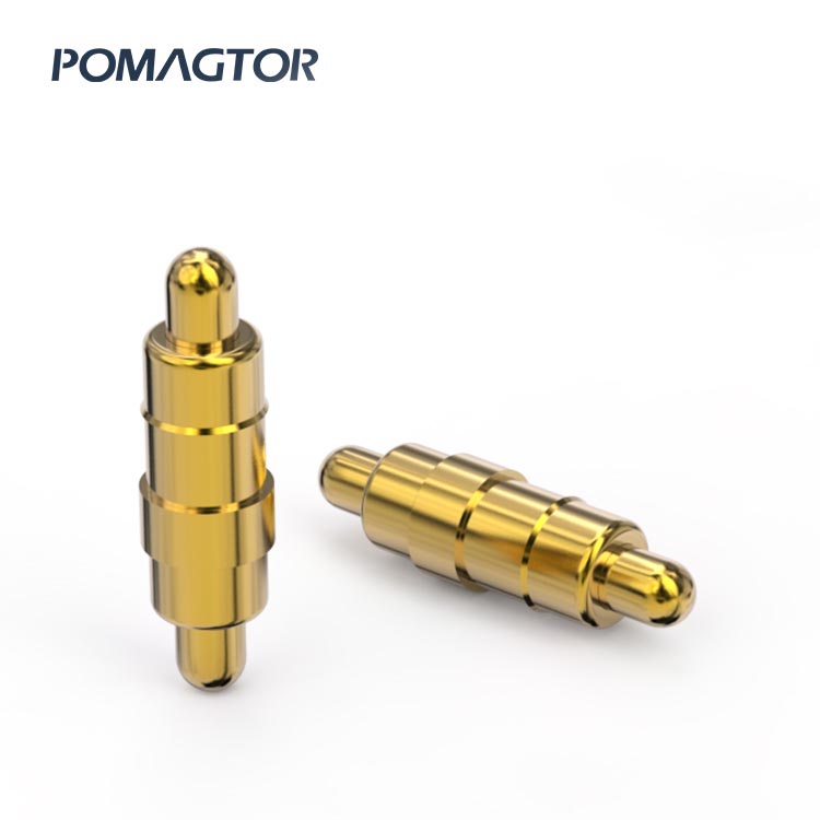 Double Headed Pogo Pin 1.8*6.1mm Stroke1.6mm(Per Contact): 100±150gf -40~150°C 1A 12V