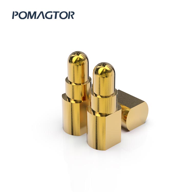 Side mounted Pogo Pin 4.0*10.0mm Stroke1.5mm(Per Contact): 100gfMax -30~85°C 1A 12V