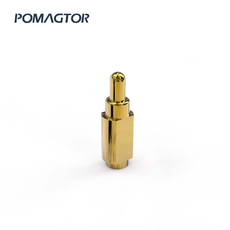 Side mounted Pogo Pin 2.0*6.2mm Stroke0.8mm(Per Contact): 150gfMax -30~85°C 1A 12V