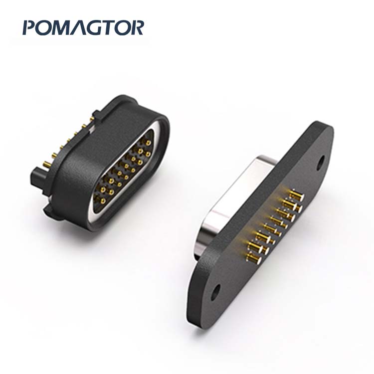 Magnetic connector 14Pin Car charging -30~85°C 1.5A 12V