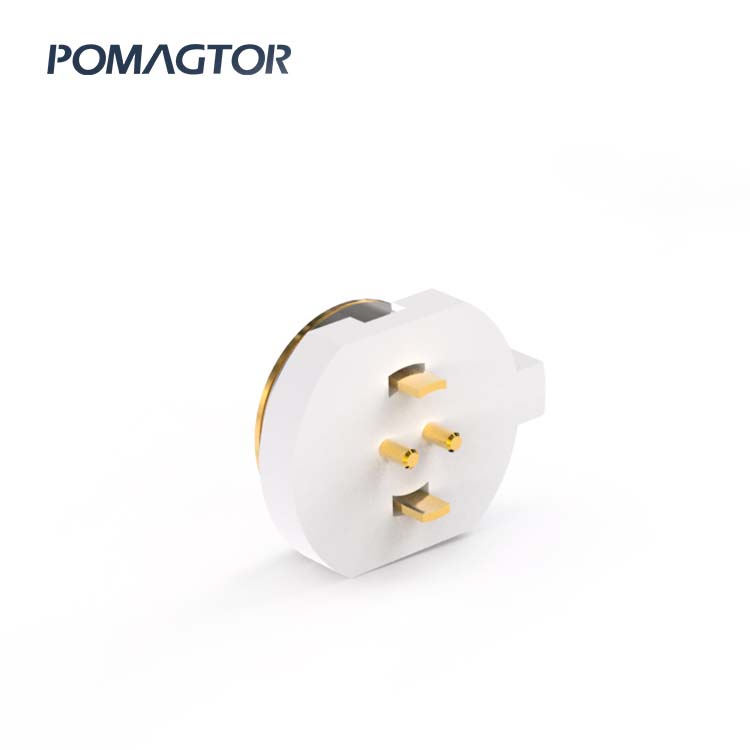 Magnetic connector 8mm 3Pin VR glasses connector -40~85°C 1A 1.5V
