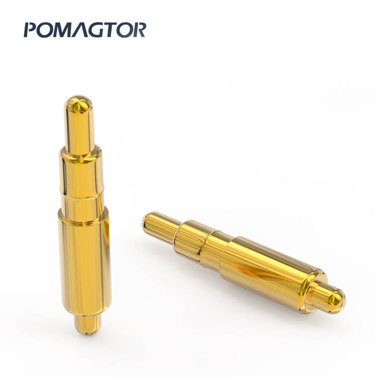 Double Headed Pogo Pin 1.8*9.6mm Stroke2.6mm(Per Contact): 100-150gf -40~150°C 1A 12V