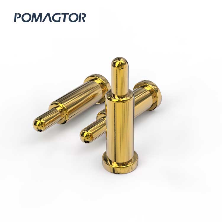 SMT Pogo Pin 2.0*6.5mm Stroke1.6mm(Per Contact): 100±150gf -40~150°C 1A 12V
