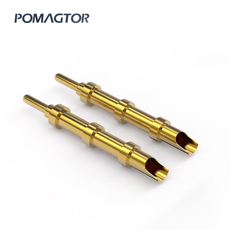 Welding Wire Type Pogo Pin 2.0*15.5mm Stroke2.0mm(Per Contact): 110±25gf -30~85°C 1A 20V