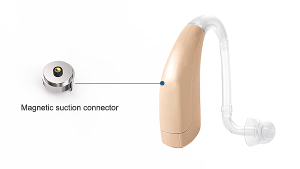 Magnetic connector 7.5mm 2Pin Charging connector -40~150°C 1A 12V