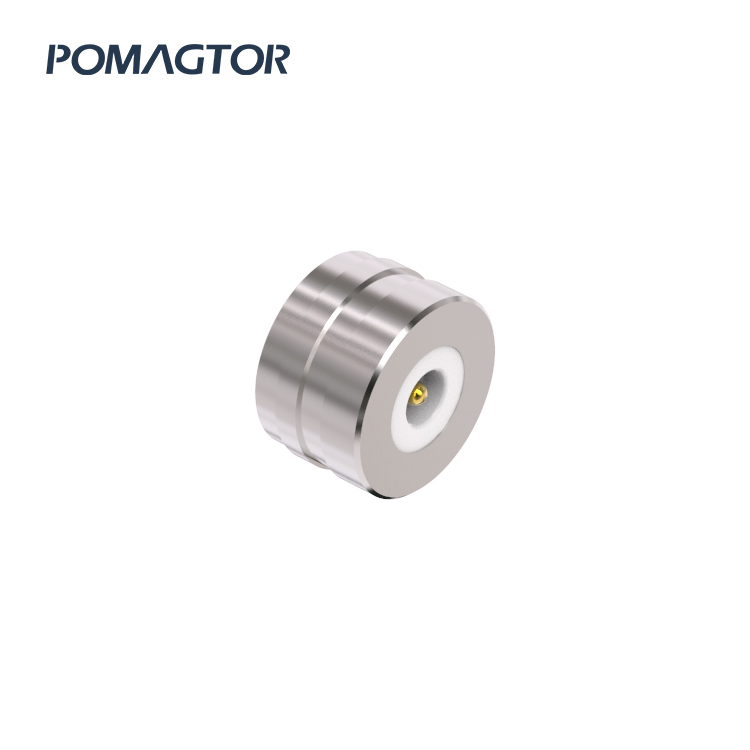 Magnetic connector 10mm 2Pin High current fast charge -40~150°C 1A 12V