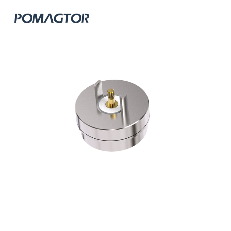 Magnetic connector 10mm 2Pin High current fast charge -40~150°C 1A 12V