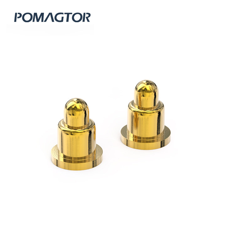 SMT Pogo Pin 2.0*2.5mm Stroke0.9mm(Per Contact): 160±250gf -40~150°C 1~1.65A 12V