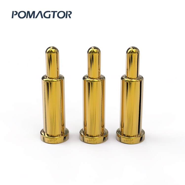 SMT Pogo Pin 2.0*6.5mm Stroke1.6mm(Per Contact): 100±150gf -40~150°C 1A 12V