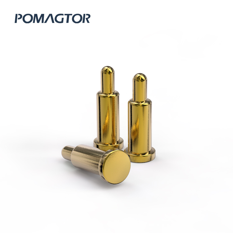 SMT Pogo Pin 2.0*5.5mm Stroke1.5mm(Per Contact): 100±150gf -40~150°C 1~1.65A 12V