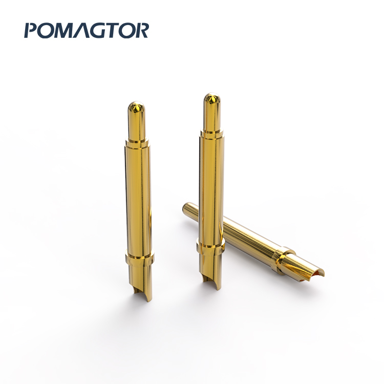 Welding Wire Type Pogo Pin 2.0*14.55mm Stroke1.0mm(Per Contact): 100±15gf -30~85°C 3A 12V