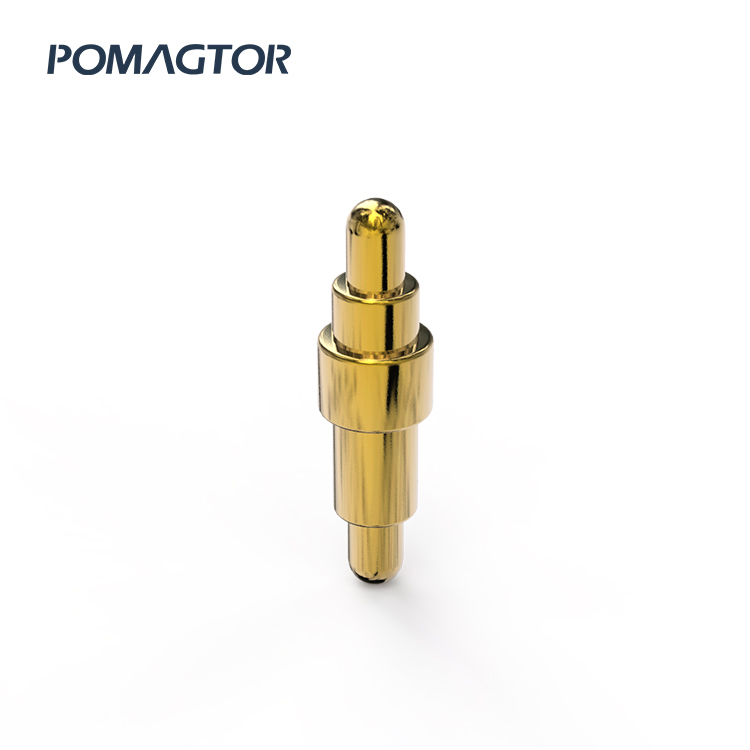 Double Headed Pogo Pin 2.0*7.4mm Stroke2.0mm(Per Contact): 100±150gf -40~150°C 1A 12V