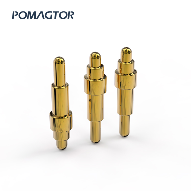 Double Headed Pogo Pin 2.0*8.8mm Stroke2.0mm(Per Contact): 100±150gf -40~150°C 1A 12V