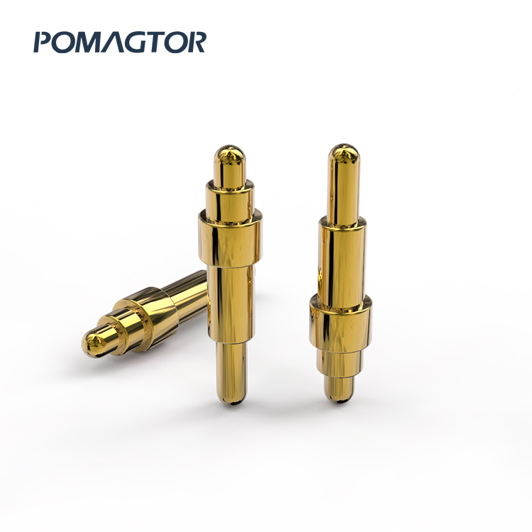 Double Headed Pogo Pin 2.0*8.8mm Stroke2.0mm(Per Contact): 100±150gf -40~150°C 1A 12V