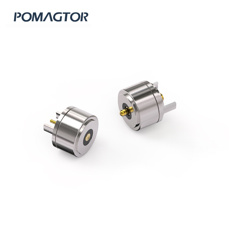 Magnetic connector 2Pin Smart water cup connector -30~85°C 2A 12V