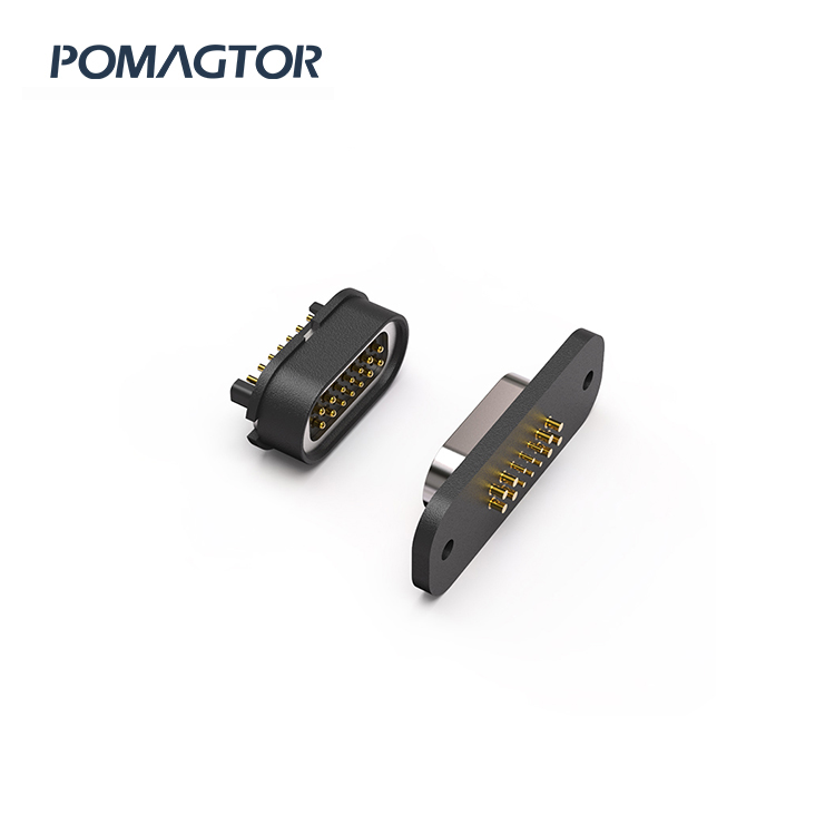 Magnetic connector 14Pin Car charging -30~85°C 1.5A 12V
