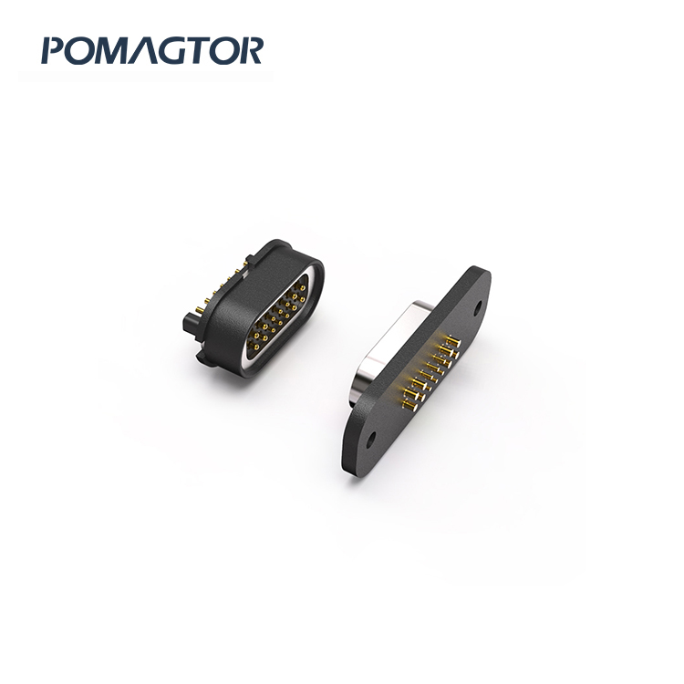 Magnetic connector 14Pin Car charging -30~85°C 1.5A 12V