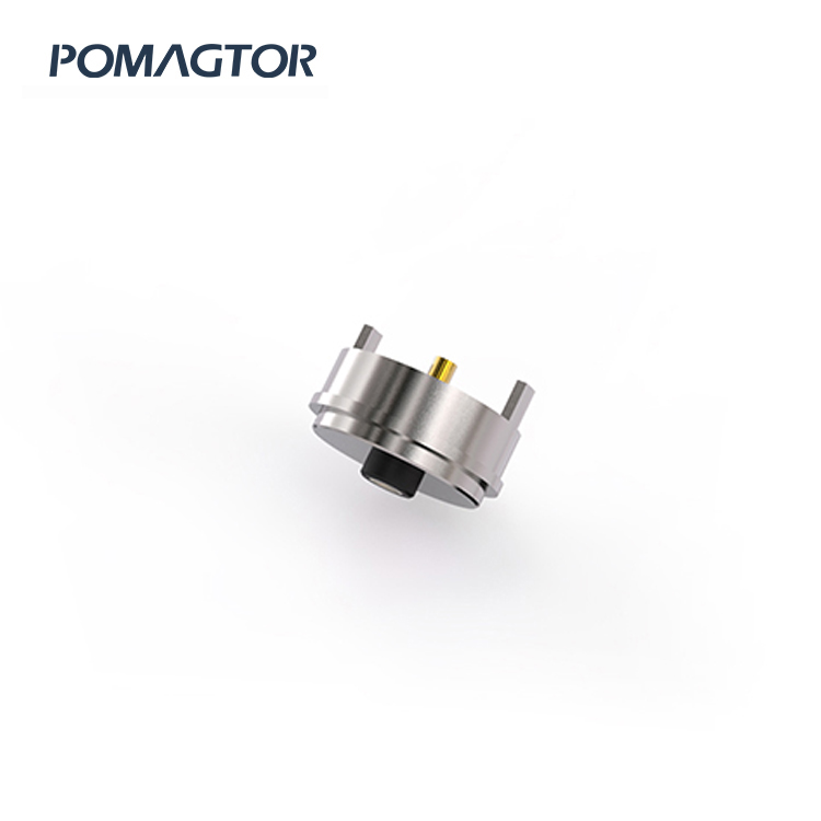 Magnetic data line 7.4mm 2Pin Clothing charging cable -30~85°C 2A 5V