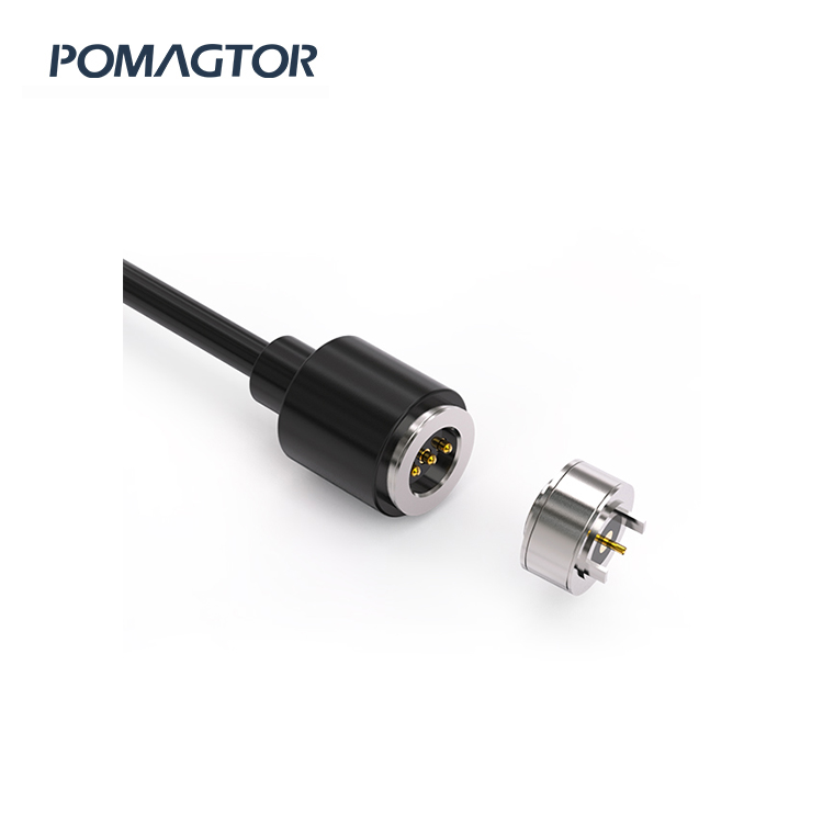 Magnetic data line 10mm 3Pin Fast charge communication cable -30~85°C 2.5A 5V