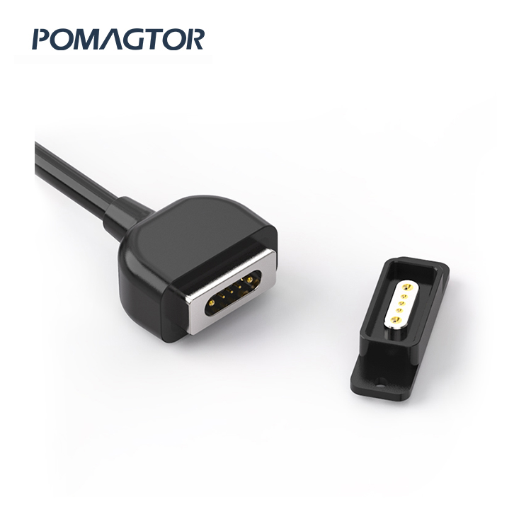 Magnetic data line 5Pin High current power supply cable -30~85°C 5A 24V