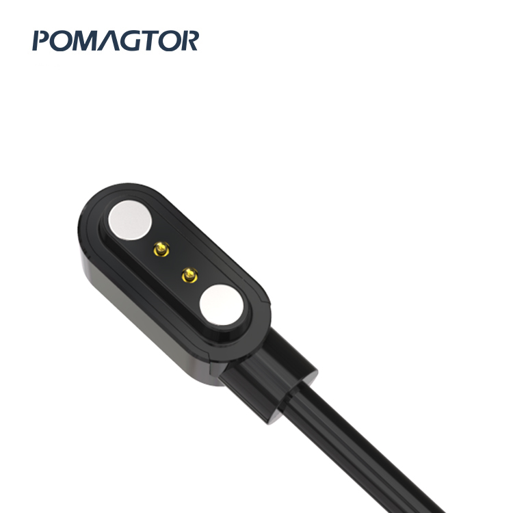 Magnetic data line 2Pin Watch magnetic charging cable -30~85°C 0.5A 5V