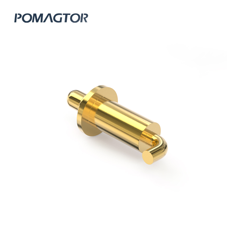 Bending Type Pogo Pin 2.6*7.0mm Stroke1.0mm(Per Contact): 60±15gf -30~85°C 3A 5V