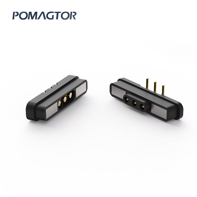 Magnetic connector 3Pin Dock socket -30~85°C 2A 5V