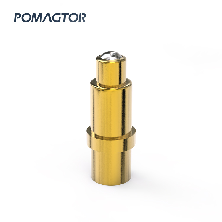 Pogo Pin 2.0*5.0mm Stroke0.65mm(Per Contact): 60±10gf -30~85°C 1.2A 12V