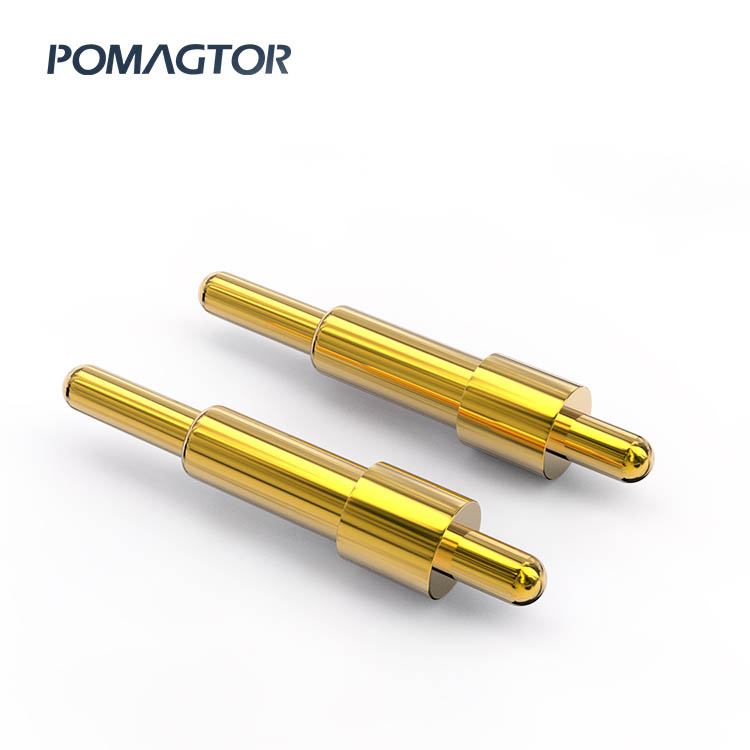 Double Headed Pogo Pin 2.5*14.1mm Stroke3.0mm(Per Contact): 100-150gf -40~150°C 1A 12V