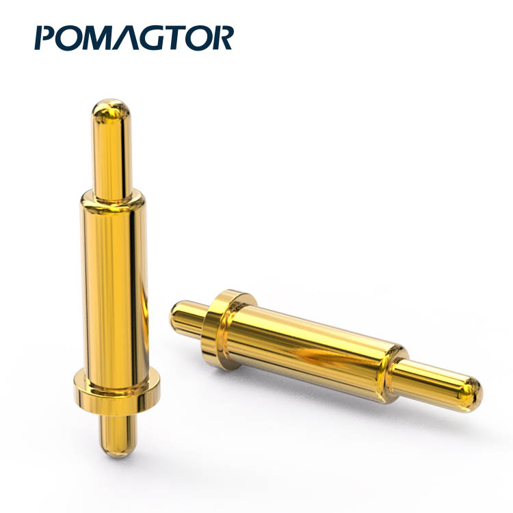 Double Headed Pogo Pin 2.0*8.7mm Stroke2.5mm(Per Contact): 100-150gf -40~150°C 1A 12V