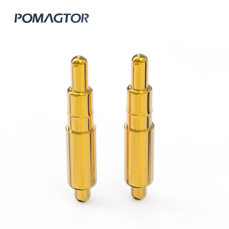 Double Headed Pogo Pin 1.8*9.6mm Stroke2.6mm(Per Contact): 100-150gf -40~150°C 1A 12V