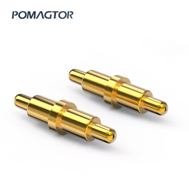 Double Headed Pogo Pin 2.0*7.5mm Stroke2.0mm(Per Contact): 100-150gf -40~150°C 1A 12V