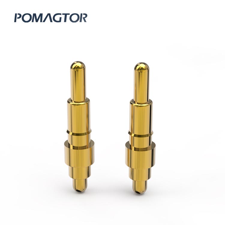 Double Headed Pogo Pin 2.0*9.3mm Stroke2.3mm(Per Contact): 100-150gf -40~150°C 1A 12V