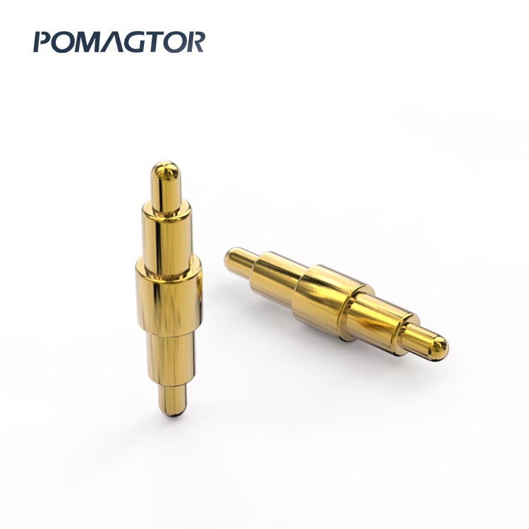 Double Headed Pogo Pin 2.0*9.0mm Stroke2.0mm(Per Contact): 100±150gf -40~150°C 1A 12V