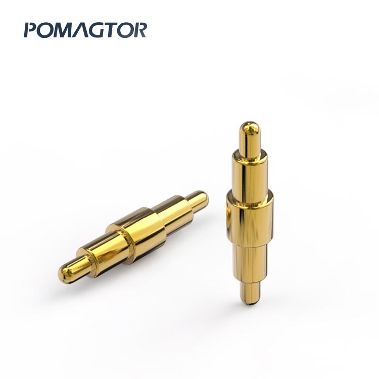 Double Headed Pogo Pin 2.0*9.0mm Stroke2.0mm(Per Contact): 100±150gf -40~150°C 1A 12V