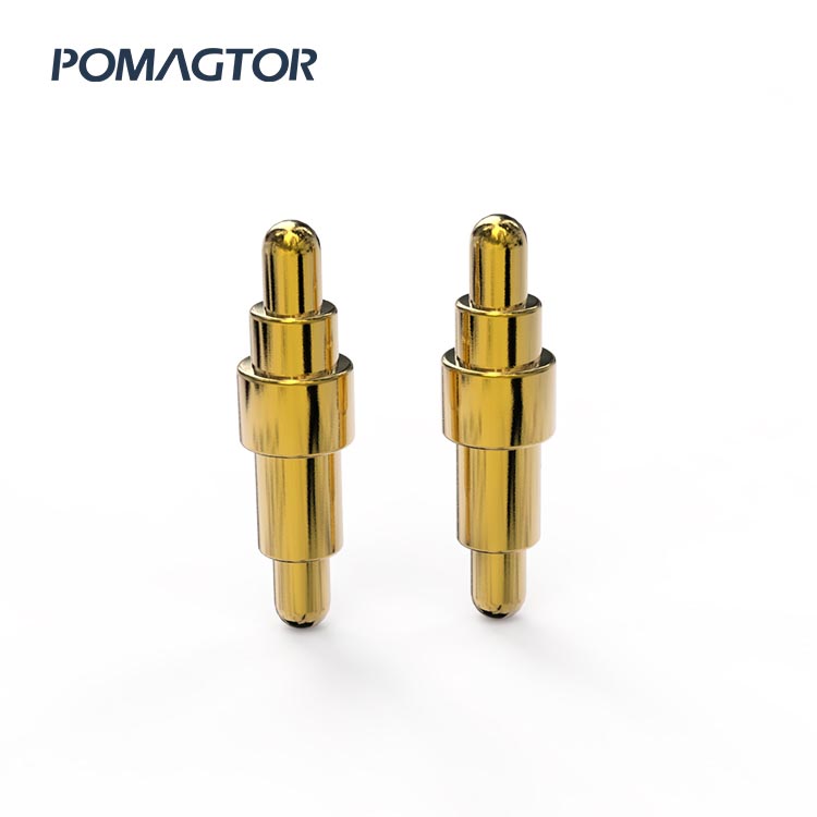 Double Headed Pogo Pin 2.0*7.4mm Stroke2.0mm(Per Contact): 100±150gf -40~150°C 1A 12V