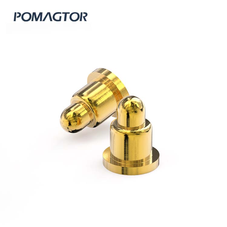 SMT Pogo Pin 2.0*2.5mm Stroke0.9mm(Per Contact): 160±250gf -40~150°C 1~1.65A 12V