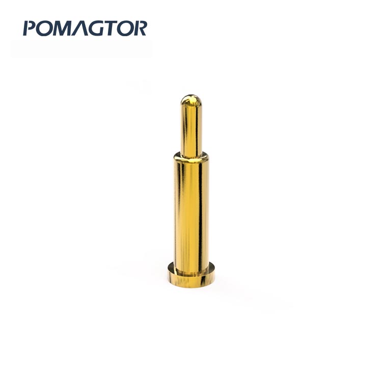 SMT Pogo Pin 2.0*7.5mm Stroke0.9mm(Per Contact): 100±150gf -40~150°C 1~1.65A 12V