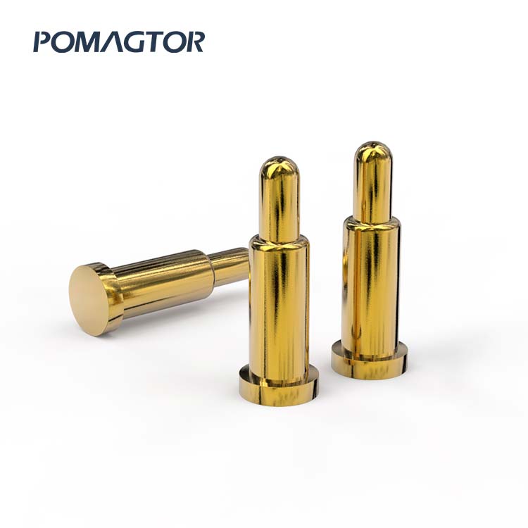 SMT Pogo Pin 2.0*6.0mm Stroke0.9mm(Per Contact): 100±150gf -40~150°C 1A 12V